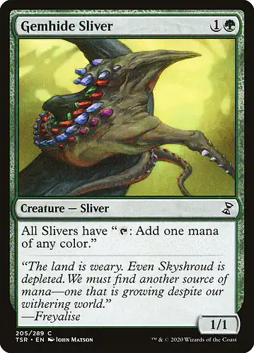 Gemhide Sliver - tsr Spoiler