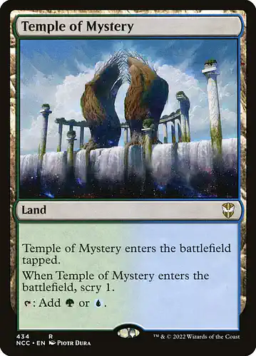 Temple of Mystery - ncc Spoiler