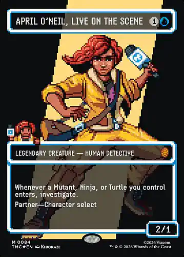 April O'Neil, Live on the Scene - tmc Spoiler