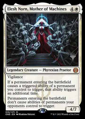 Elesh Norn, Mother of Machines - one Spoiler