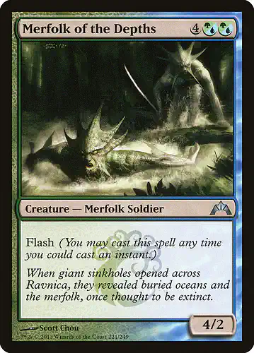 Merfolk of the Depths - gtc Spoiler