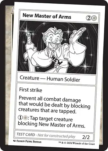 New Master of Arms - mb2 Spoiler