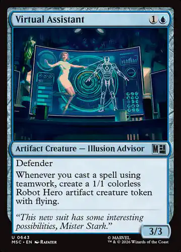 Virtual Assistant - msc Spoiler