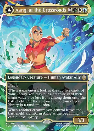 Aang, at the Crossroads - tla Spoiler