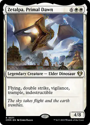 Zetalpa, Primal Dawn - cmm Spoiler