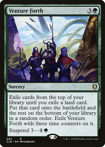 Venture Forth - clb Spoiler