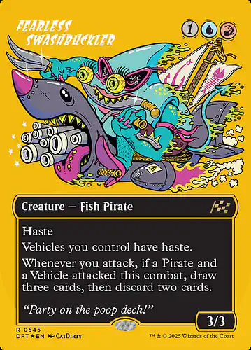 Fearless Swashbuckler - dft Spoiler