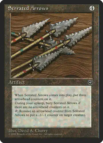 Serrated Arrows - hml Spoiler