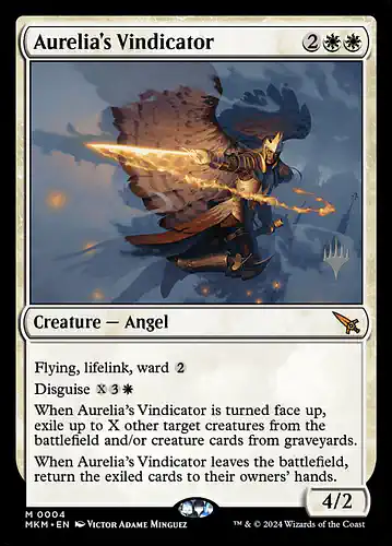 Aurelia's Vindicator - mkm Spoiler