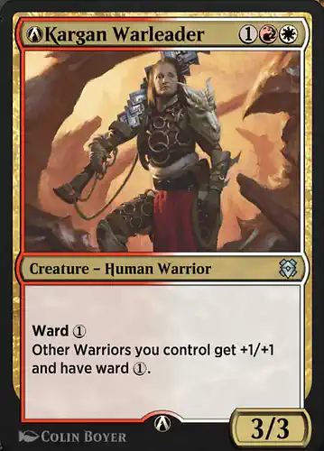 A-Kargan Warleader - znr Spoiler