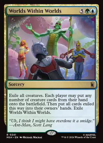 Worlds Within Worlds - msh Spoiler