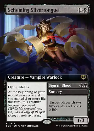 Scheming Silvertongue - sos Spoiler