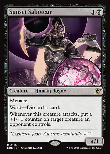 Sunset Saboteur - eoe Spoiler