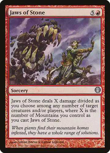 Jaws of Stone - ddg Spoiler