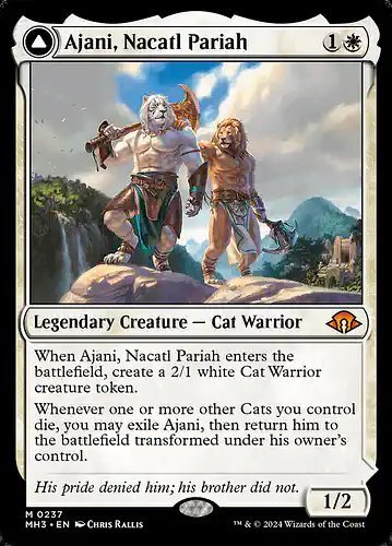 Ajani, Nacatl Pariah - mh3 Spoiler
