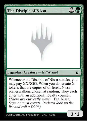 The Disciple of Nissa - unk Spoiler