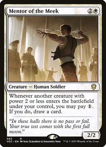 Mentor of the Meek - voc Spoiler