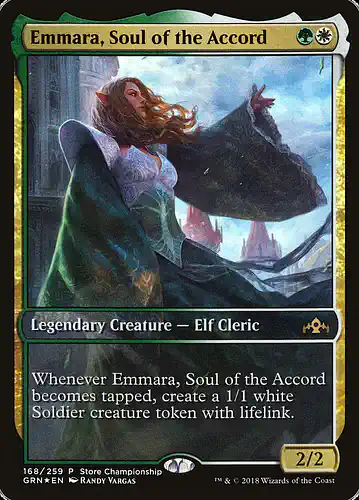 Emmara, Soul of the Accord - grn Spoiler