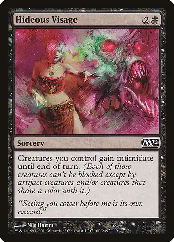 Hideous Visage - m12 Spoiler