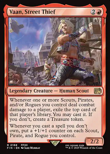Vaan, Street Thief - fin Spoiler
