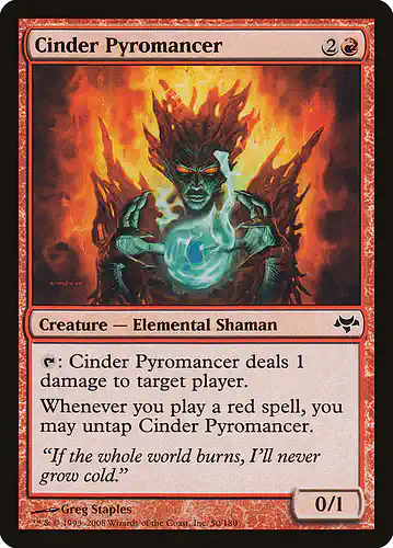Cinder Pyromancer - eve Spoiler