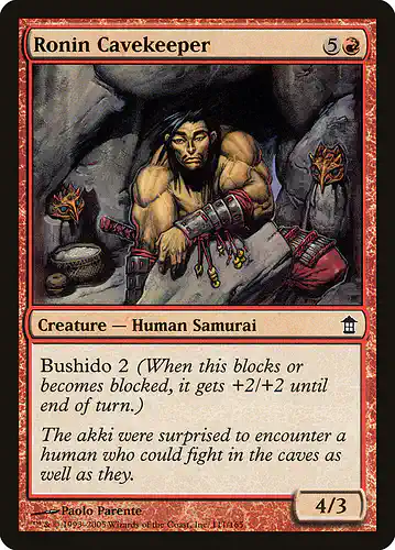 Ronin Cavekeeper - sok Spoiler