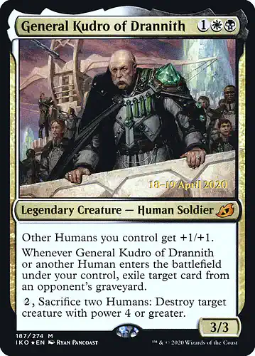 General Kudro of Drannith - iko Spoiler