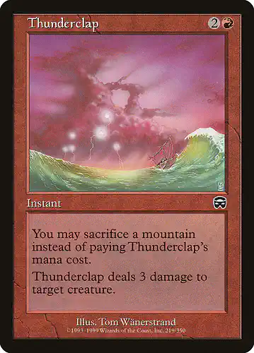 Thunderclap - mmq Spoiler