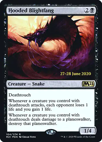 Hooded Blightfang - m21 Spoiler