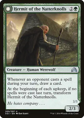 Hermit of the Natterknolls - soi Spoiler