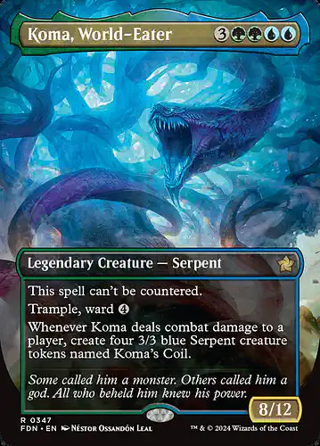 Koma, World-Eater - fdn Spoiler