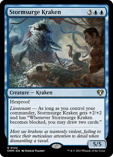 Stormsurge Kraken - cmm Spoiler