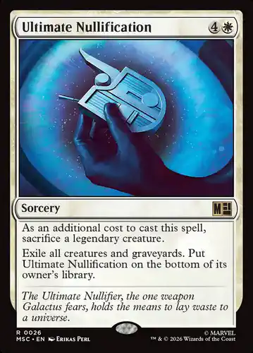 Ultimate Nullification - msc Spoiler
