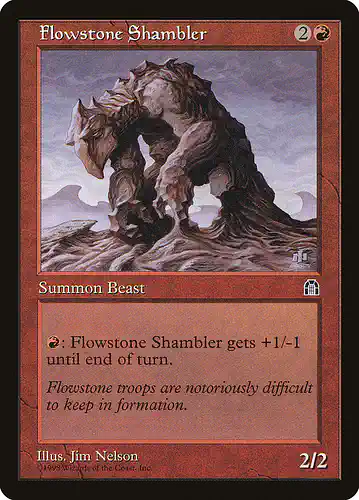 Flowstone Shambler - sth Spoiler