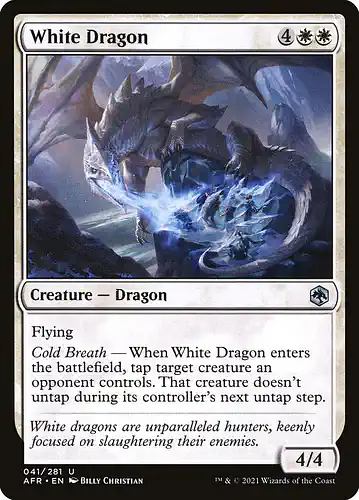 White Dragon - afr Spoiler