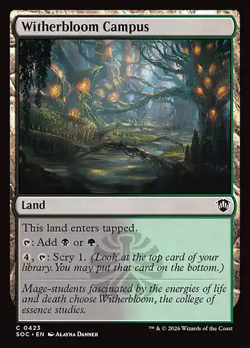 Witherbloom Campus - soc Spoiler