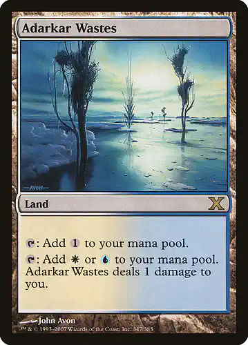 Adarkar Wastes - 10e Spoiler