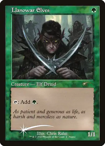 Llanowar Elves - dmu Spoiler