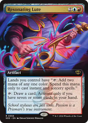 Resonating Lute - sos Spoiler