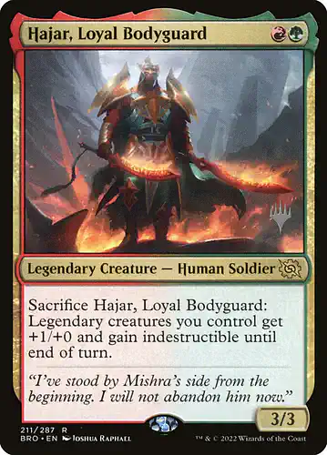 Hajar, Loyal Bodyguard - bro Spoiler