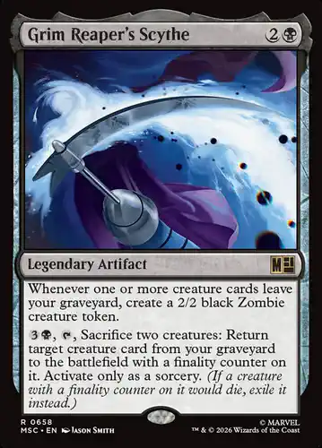 Grim Reaper's Scythe - msc Spoiler
