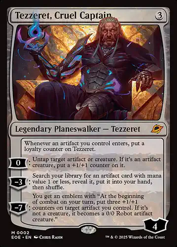 Tezzeret, Cruel Captain - eoe Spoiler