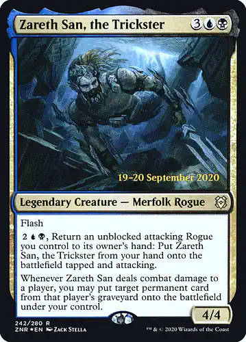 Zareth San, the Trickster - znr Spoiler