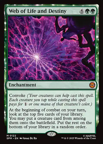 Web of Life and Destiny - spm Spoiler
