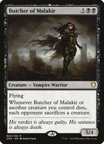Butcher of Malakir - cm2 Spoiler