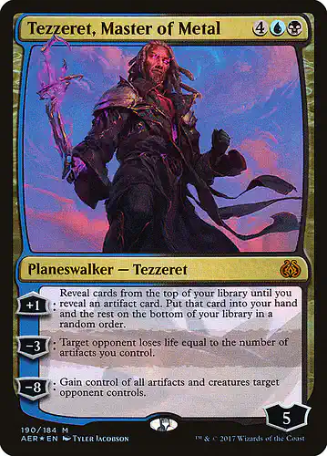 Tezzeret, Master of Metal - aer Spoiler