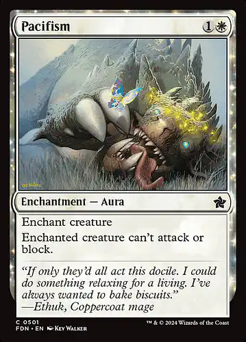 Pacifism - fdn Spoiler