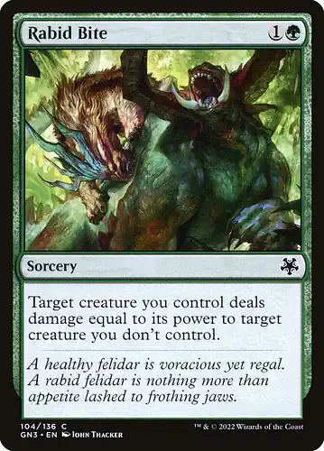 Rabid Bite - gn3 Spoiler