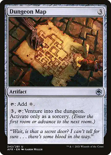Dungeon Map - afr Spoiler