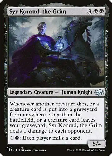 Syr Konrad, the Grim - j22 Spoiler